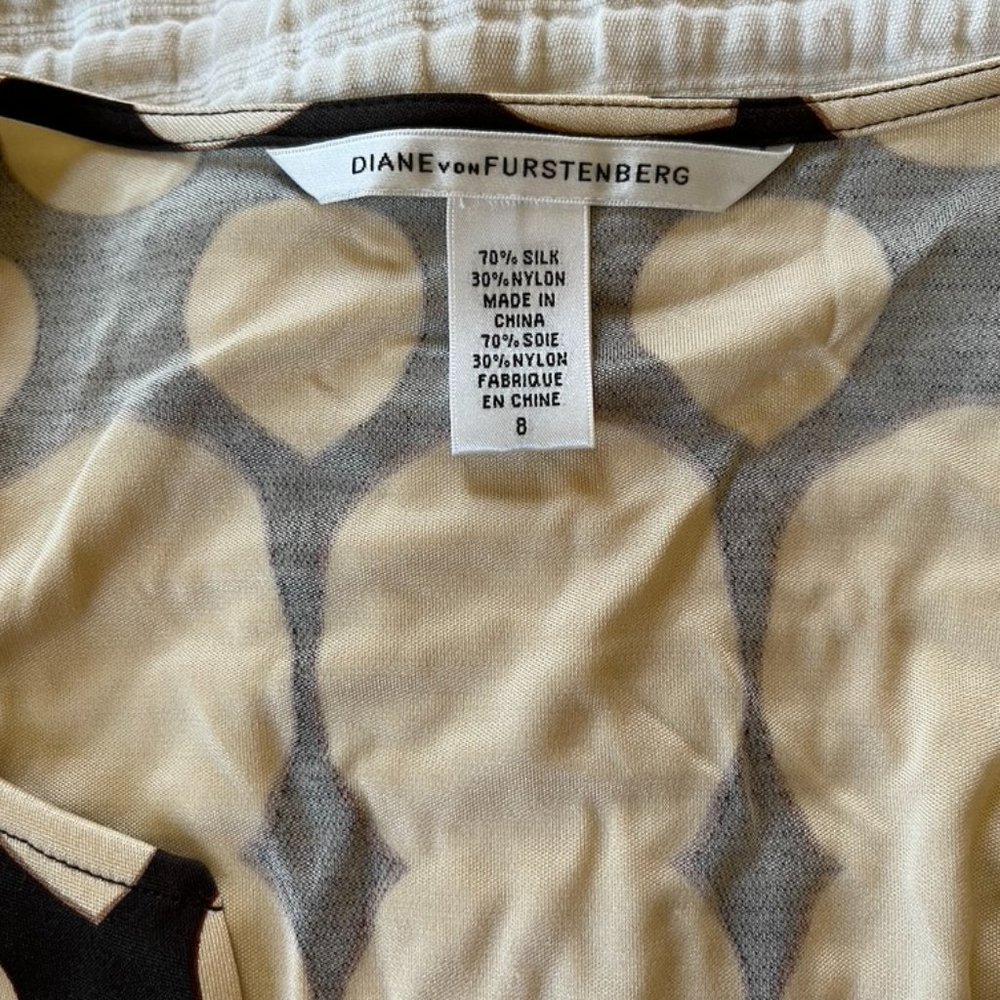 Diane Von Furstenberg Tuvallu Kimono Dress - 8 - Picture 2 of 12